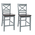 Counter Height Stool, Set of 2, Brown and Gray N388495