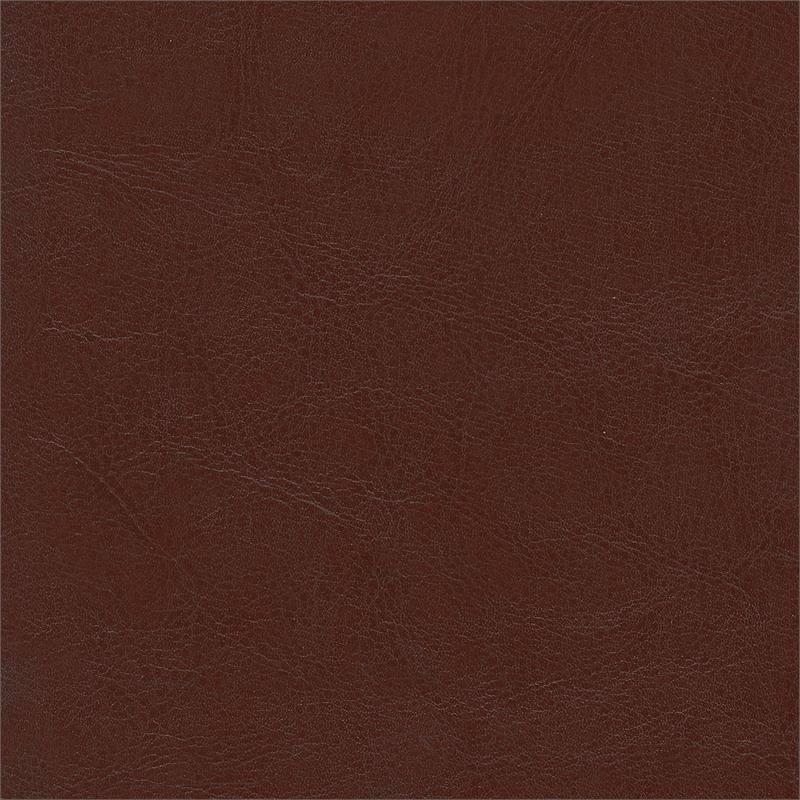 Harvest Cherry Leather Mid Back Tufted Office Chair S18470