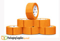 72 Rolls of 2 inch x 110 Yards Orange Packing Tape B462