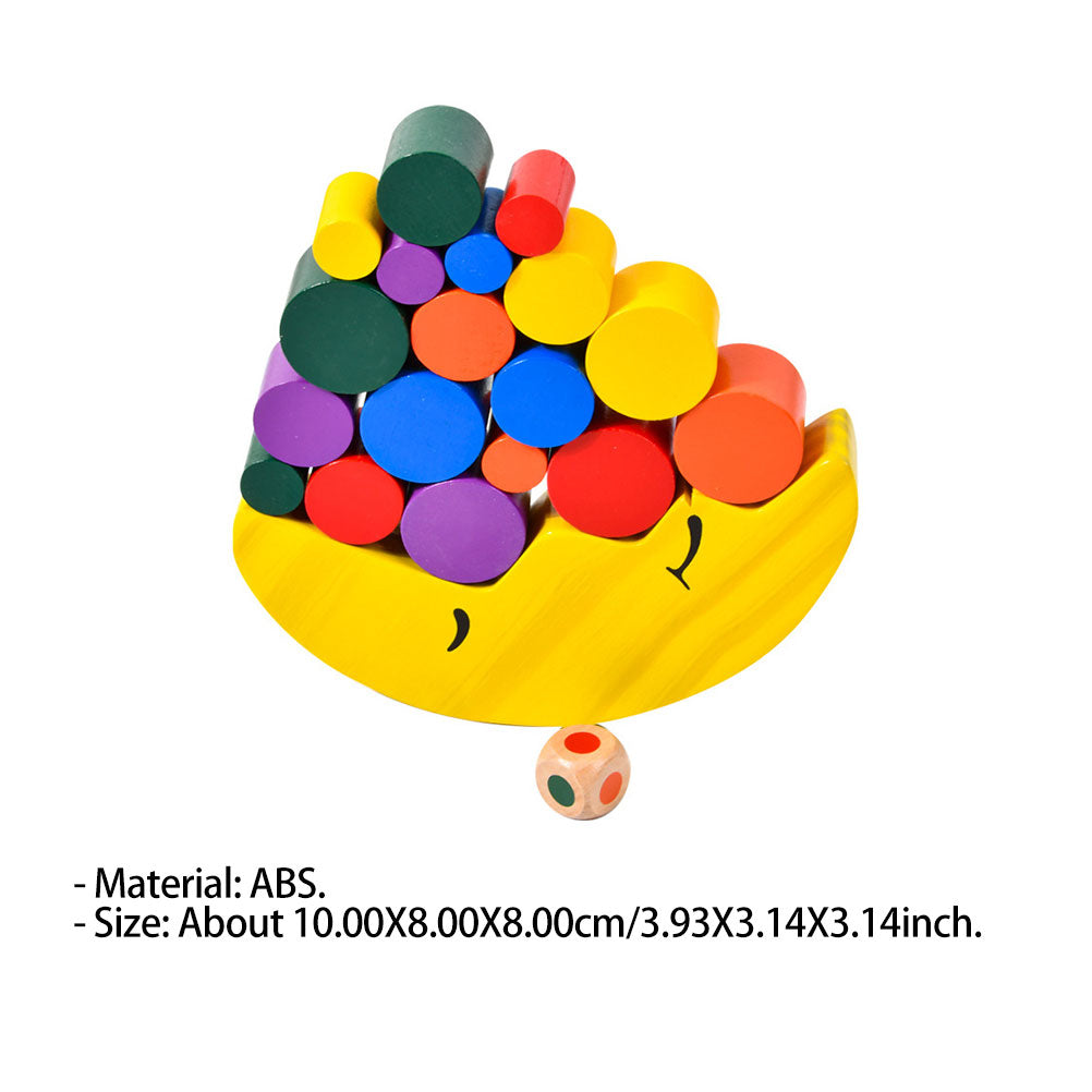 Wooden Stacking Game Building Blocks Y43212