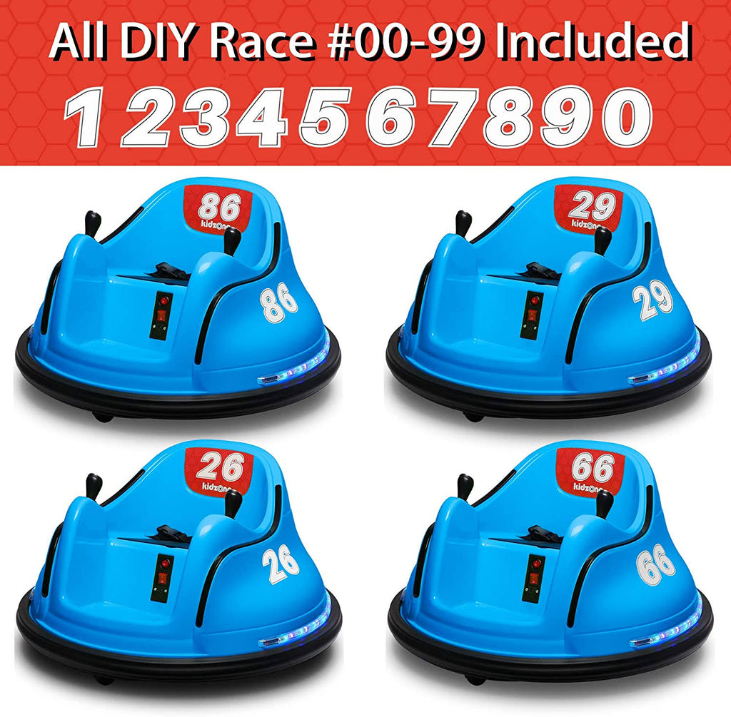 Blue 6V Kids Electric Ride on Bumper Car T75836