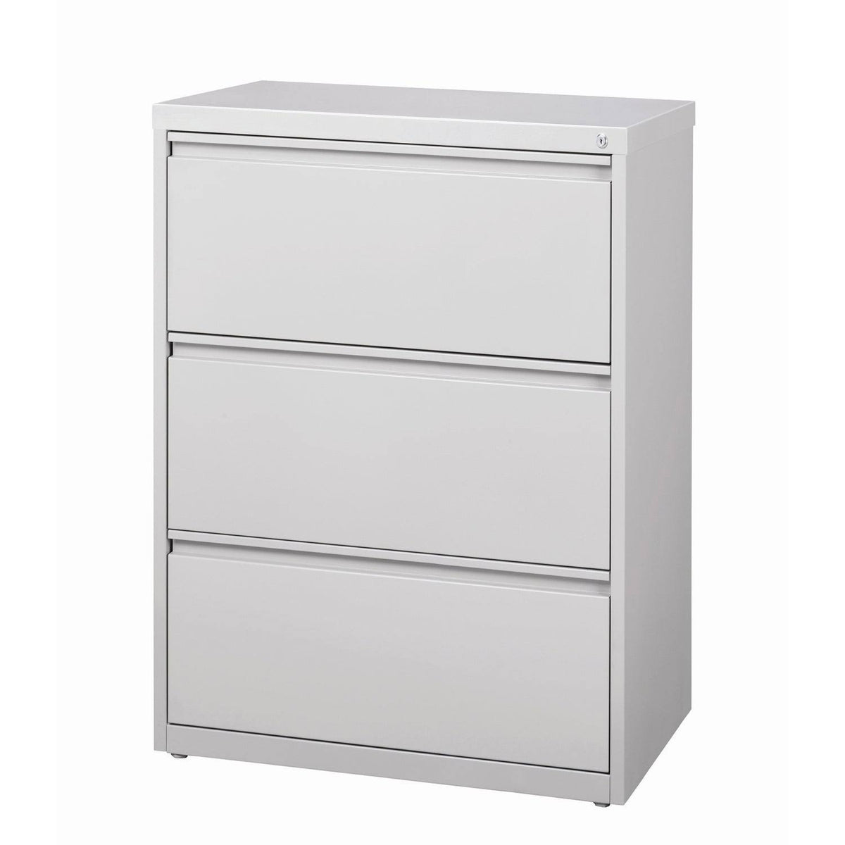 Black 3 Drawer Lateral File Cabinet O539