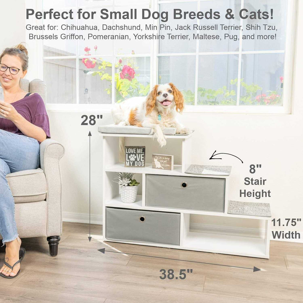 Pet Step Window Perch Bookshelf V46097