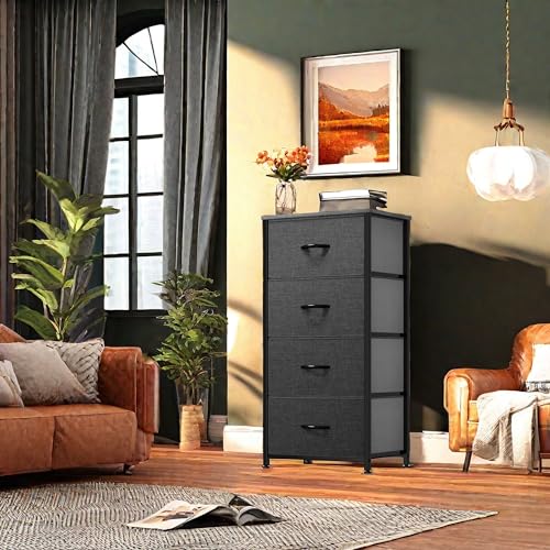 Fabric Dresser with 4 Drawers G84034