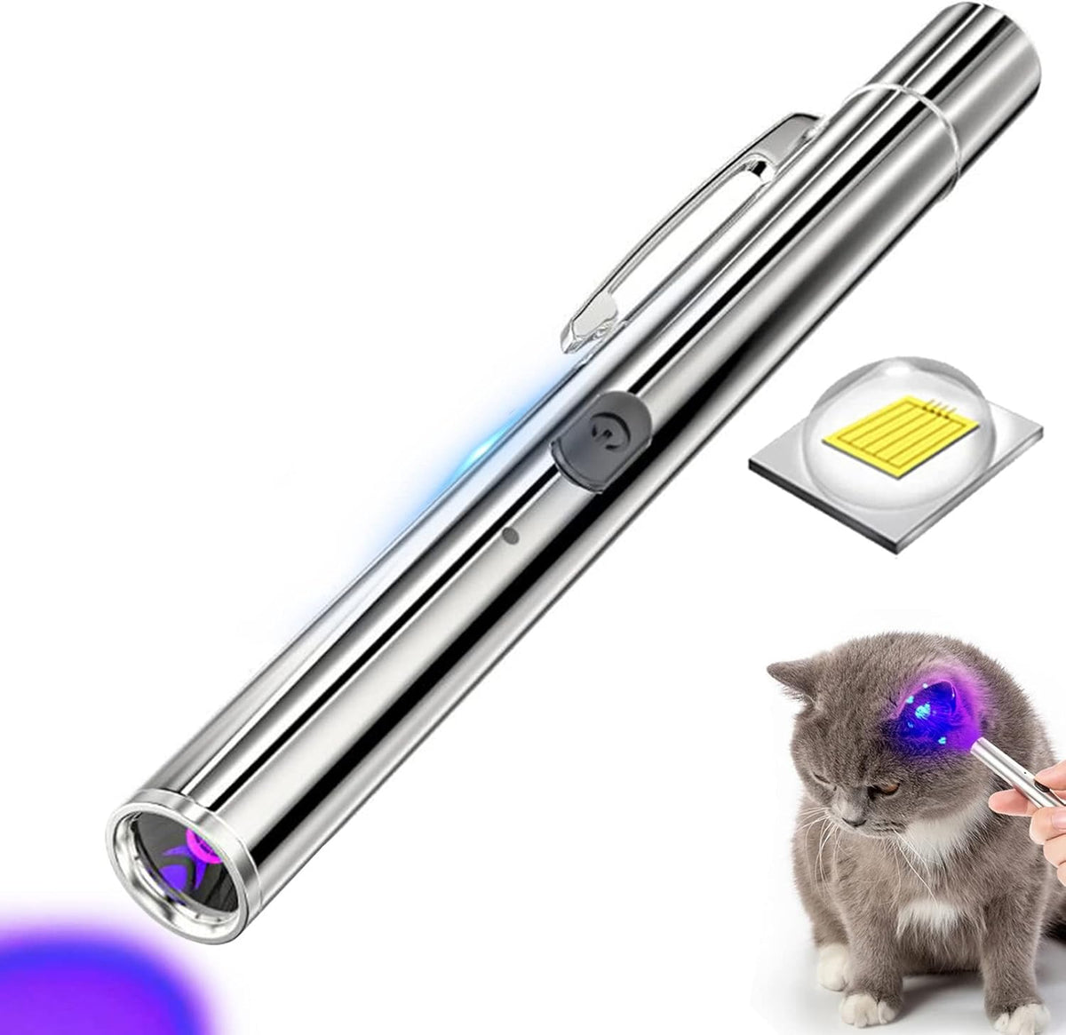 Portable UV Black Light Pet Urine Detector J574