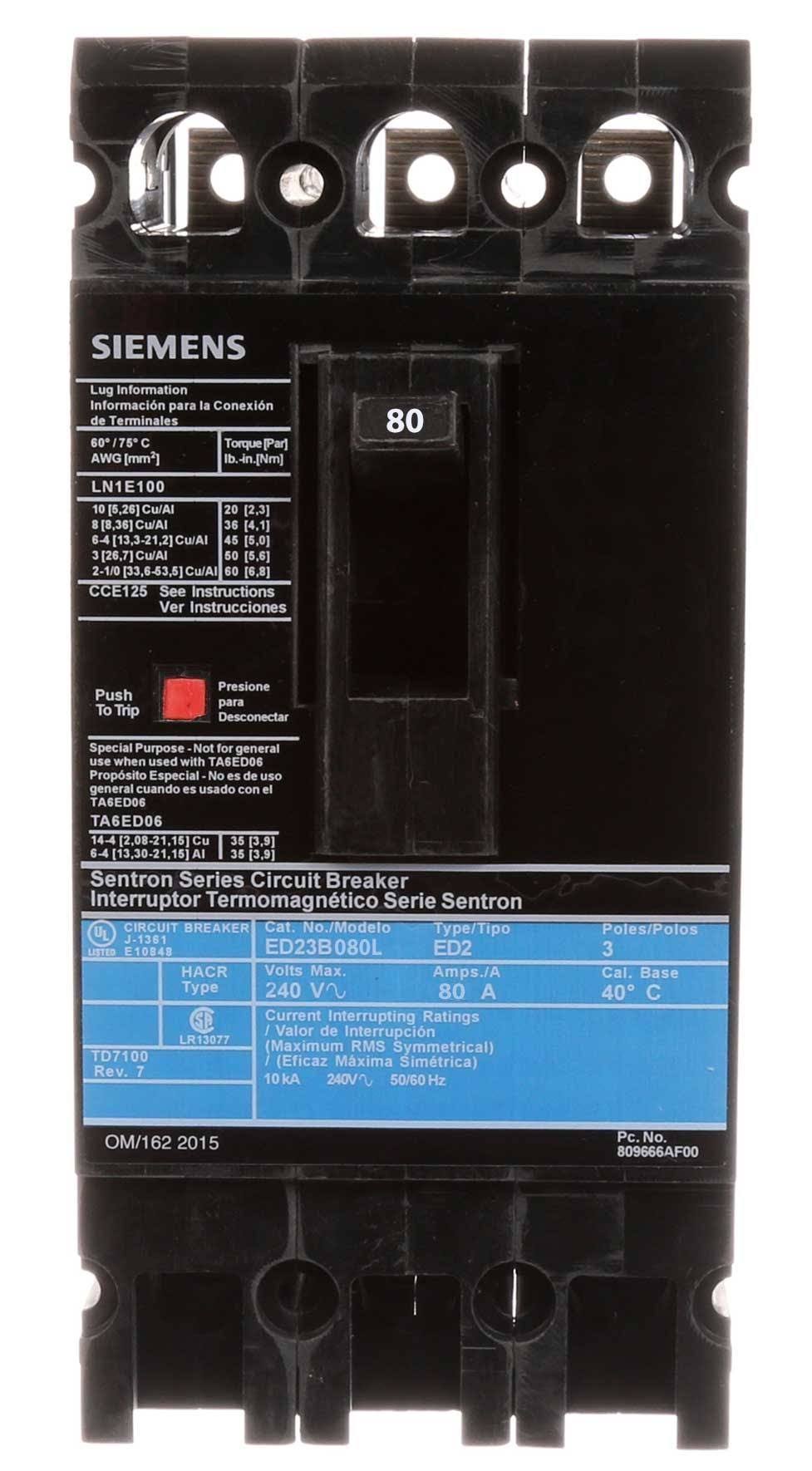 Molded Case Circuit Breaker H4407