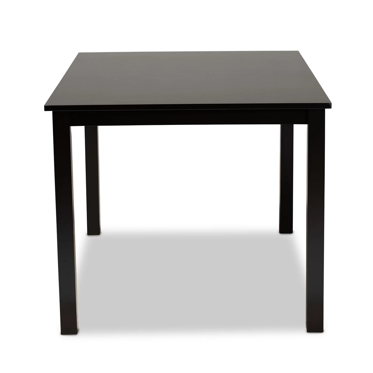 Espresso Brown Rectangular Wood Dining Table E2754