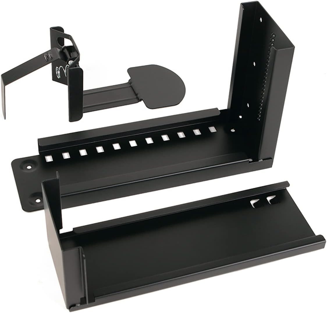 Adjustable Under Desk Mount PC Computer Case Holder Pack of 2 U999