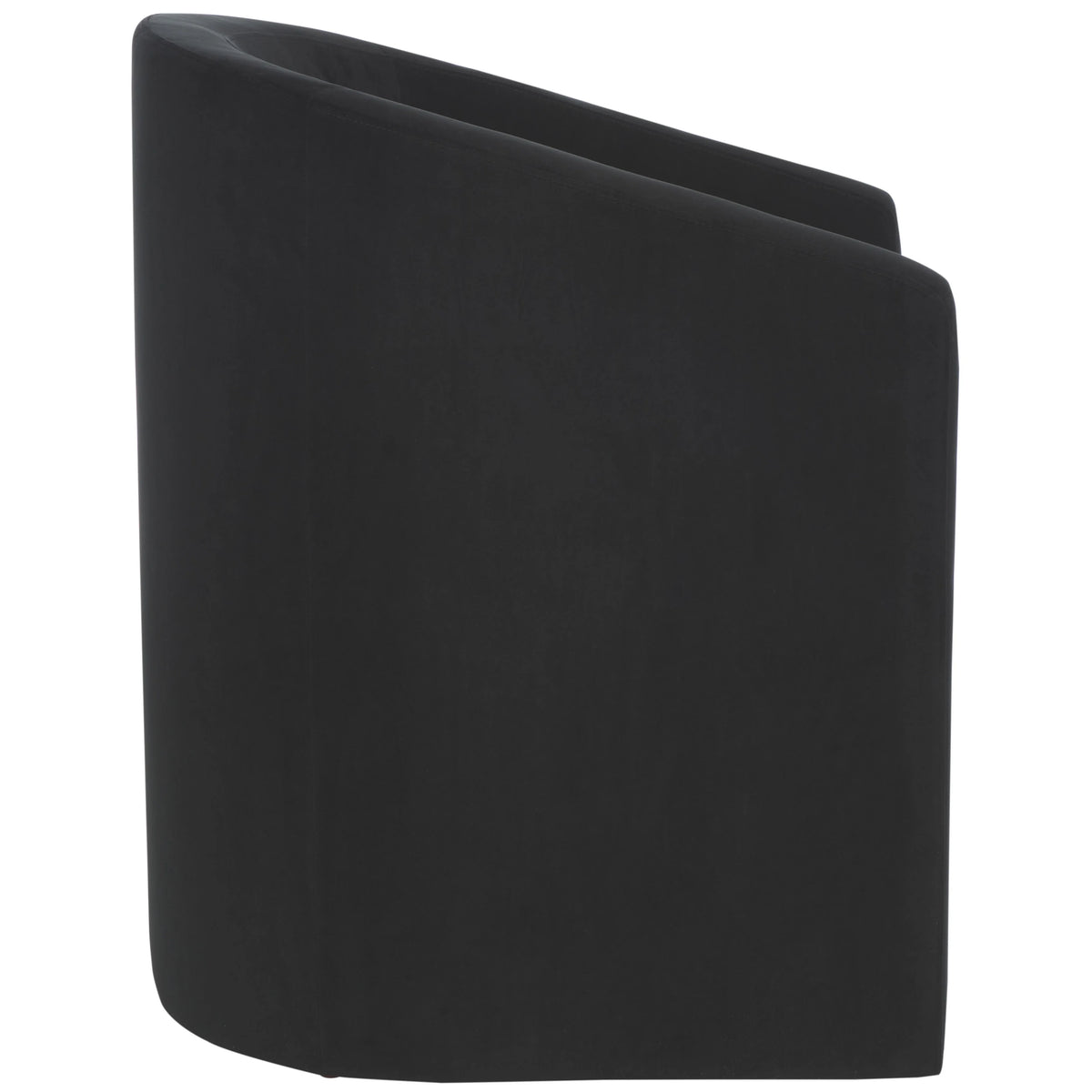 Black Velvet Accent Chairs K64458