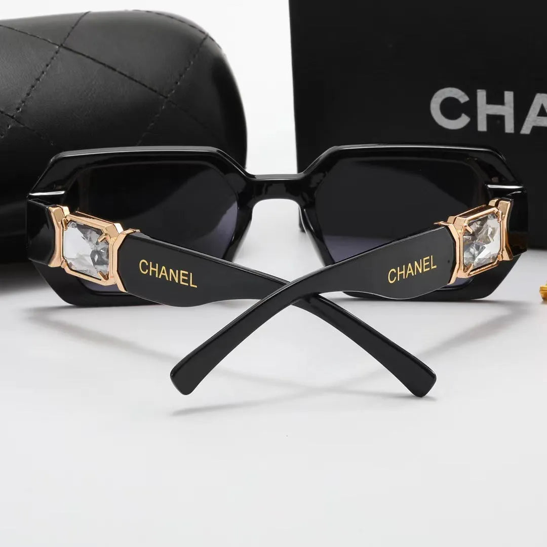 Rhinestone Polarized Sunglasses H564173