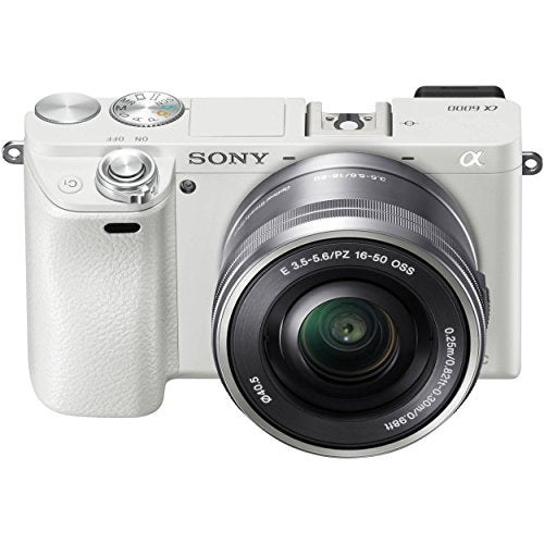 White 24 MP Mirrorless Digital Camera with 16-50 mm Lens E4888
