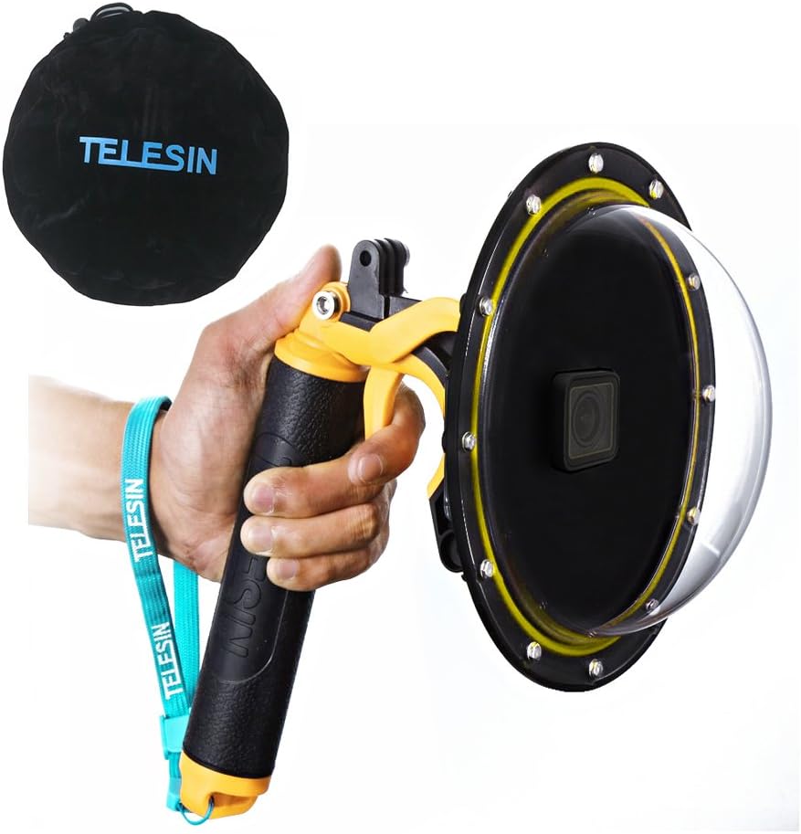 Dome Port Underwater Dive Case Lens Cover Protector with Waterproof Housing Case U93310