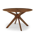 Walnut Round Wood Dining Table T462937